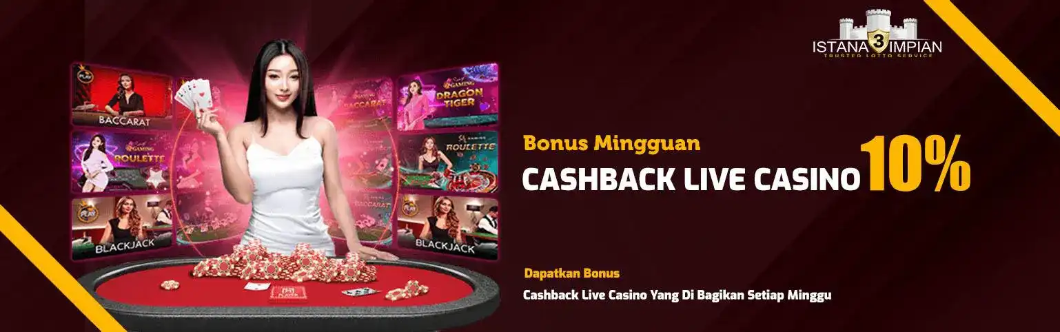 PROMO CASHBACK LIVE CASINO